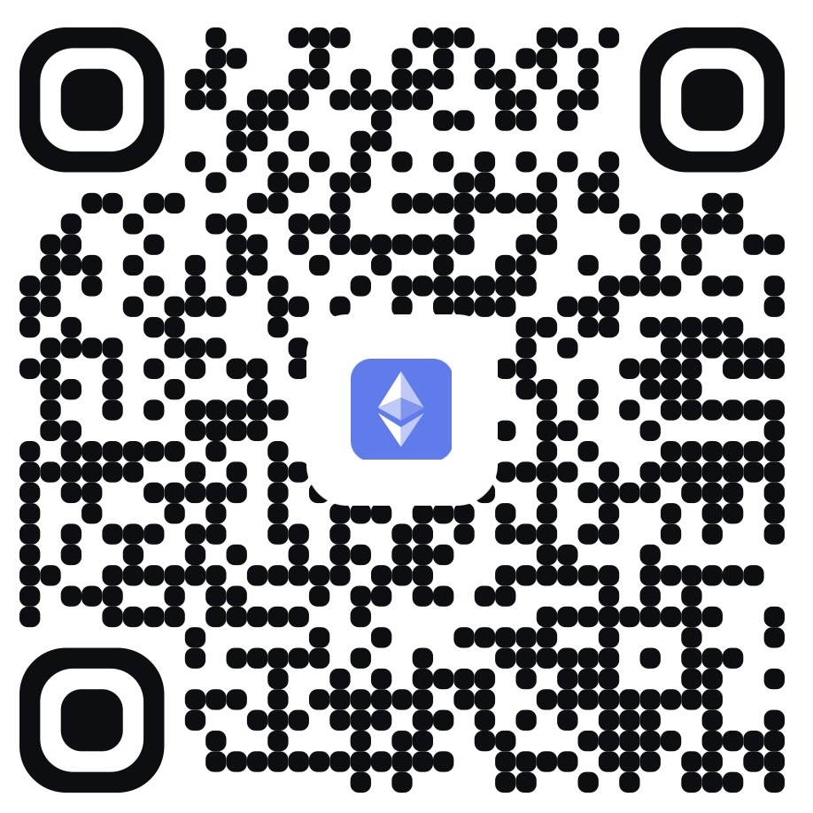 Ethereum payment QR code, scan to pay in Ethereum